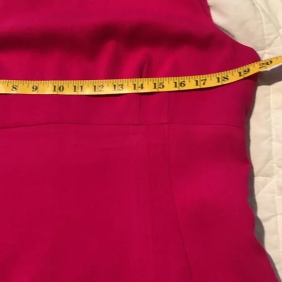 Kate Spade “Sicily” Pink A-Line Crepe Dress 14  Full Zip Back SEE PICS - Picture 8 of 12